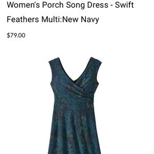 Women's Porch Song Dress - Swift Feathers Size Large